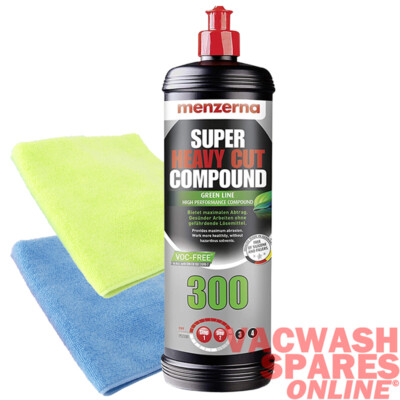 MENZERNA 300 - SUPER HEAVY CUT COMPOUND - GREEN LINE - VOC FREE - 1 LITRE