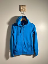 Women's Under Armour ColdGear Full Zip Hoodie Size Small Blue