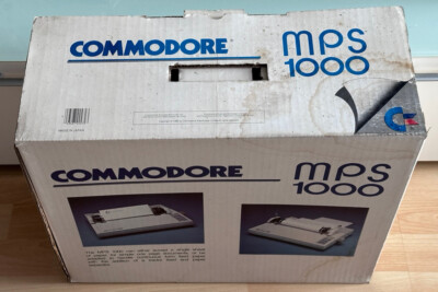 Original Box - Commodore Printer MPS 1000, Good Condition