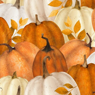 3 Wishes The Pick of the Patch by Beth Albert 20868 Multi Packed Pumpkins Cotton