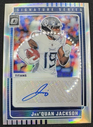2025 Donruss Optic Jha'Quan Jackson Base (RAW)