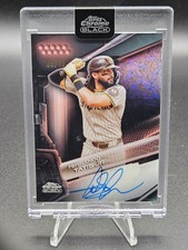 2026 Topps Chrome Black Fernando Tatis Jr. #CBA-FTJ Orange Mini-Diamond /10