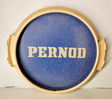 PERNOD Pub Bar Cafe Round Drinks Tray felt ba...