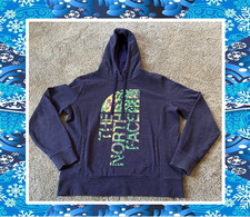 The North Face TNF Logo Ladies Hooded Hoodie Pullover Sweatshirt Jacket sz Lg