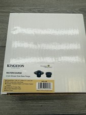 Kingston Brass BSFL02B Watercourse 2" Shower Drain Base Flange, Black