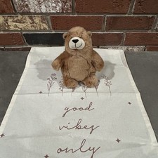 Russ Charmin Teddy Bear Plush Brown Stuffed Animal Toy Toilet Paper Promo 8 Inch