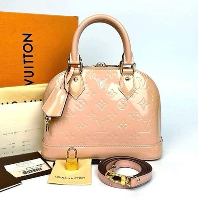 [Excellent Condition] LOUIS VUITTON Monogram Vernis Alma BB M50415 Bag DDP Used