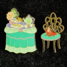 Loungefly Princess Tea Party Ariel Table Chair Set Mystery Boxlunch Disney Pin