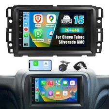 For Gmc Yukon Chevy Silverado Sierra Gps Navi Bt Android 15 Car Stereo Radiocam For Gmc Yukon Chevy Silverado Sierra Gps Navi Bt Android 15 Car Stereo Radiocam