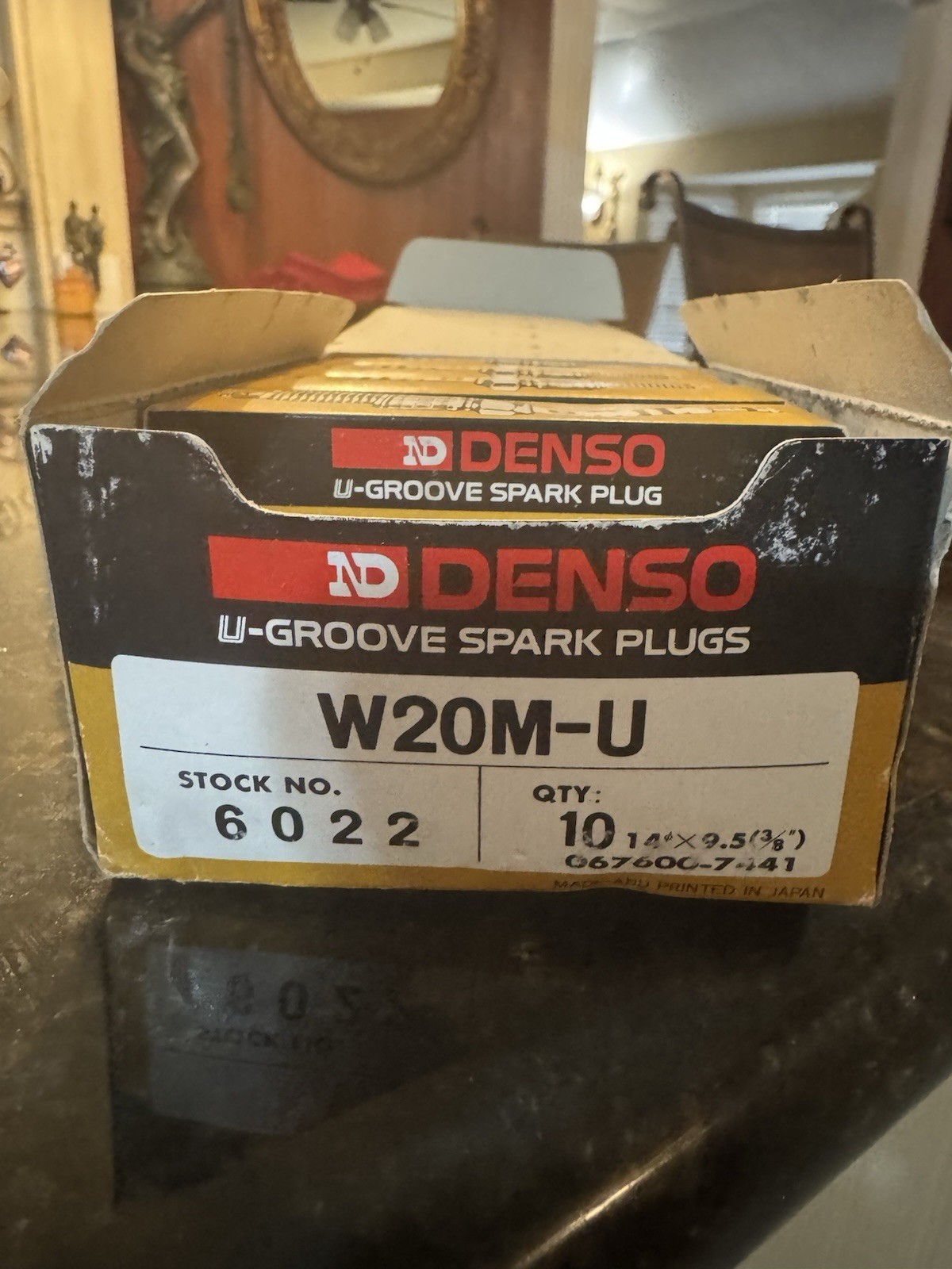 Lot of 9 Nippon Denso Spark Plug W20M-U Honda 98073-56740 Equivalent to NGK BM6A