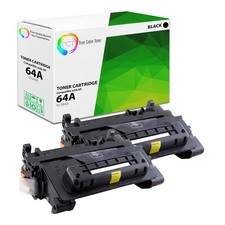 TCT 2 Black CC364A 64A Laser Toner Cartridges For HP LaserJet P4014 P4015 P4515