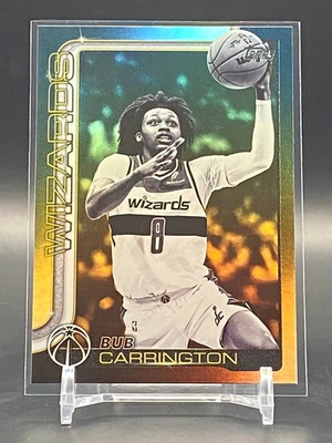 #ad 2025 26 Topps Bub Carrington Blackout #97 Black Friday Washington Wizards $2.49