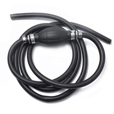 GZYF 3/8'' Rubber Marine Outboard Boat Motor Fuel Line 3/8'', 6FT, Black 