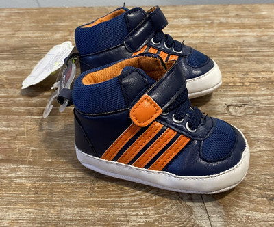 First Steps Baby High-top Casual Toddler Shoes Size 3 Months 6-9