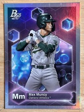 2022 Bowman Platinum Precious Elements Max Muncy #PE-30 Oakland Athletics