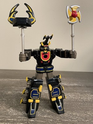 Power Rangers Ninja Storm Thunder Action Megazord 5.5  Complete Bandai 2002