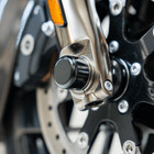 Achsen Cover Abdeckung Front vorn schwarz für Harley Davidson Touring 08 - 24