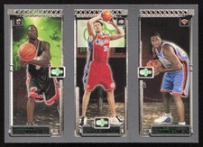 2003-04 Topps Rookie Matrix Dwyane Wade/Kaman/Sweetney #115/116/119