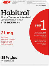 Nicotine Transdermal System Patch Stop Smoking Aid Step 1 21 Mg 28 Patch