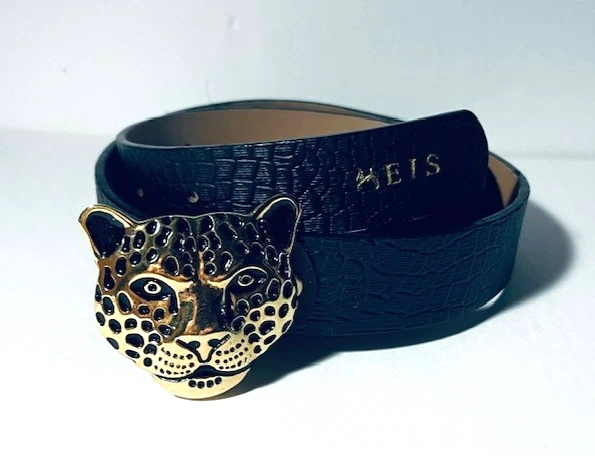 Leopard Black Belts for Women for sale | eBay display picture 2