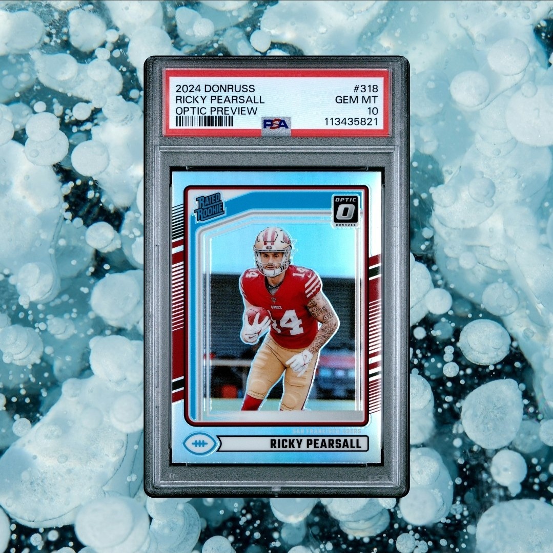 2024 PANINI DONRUSS SILVER HOLO OPTIC PREVIEW #318 RICKY PEARSALL PSA 10