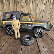 1979 Tonka Big Duke Roughneck Bronco 20 Pickup Truck Mr-970 Tires Vintage