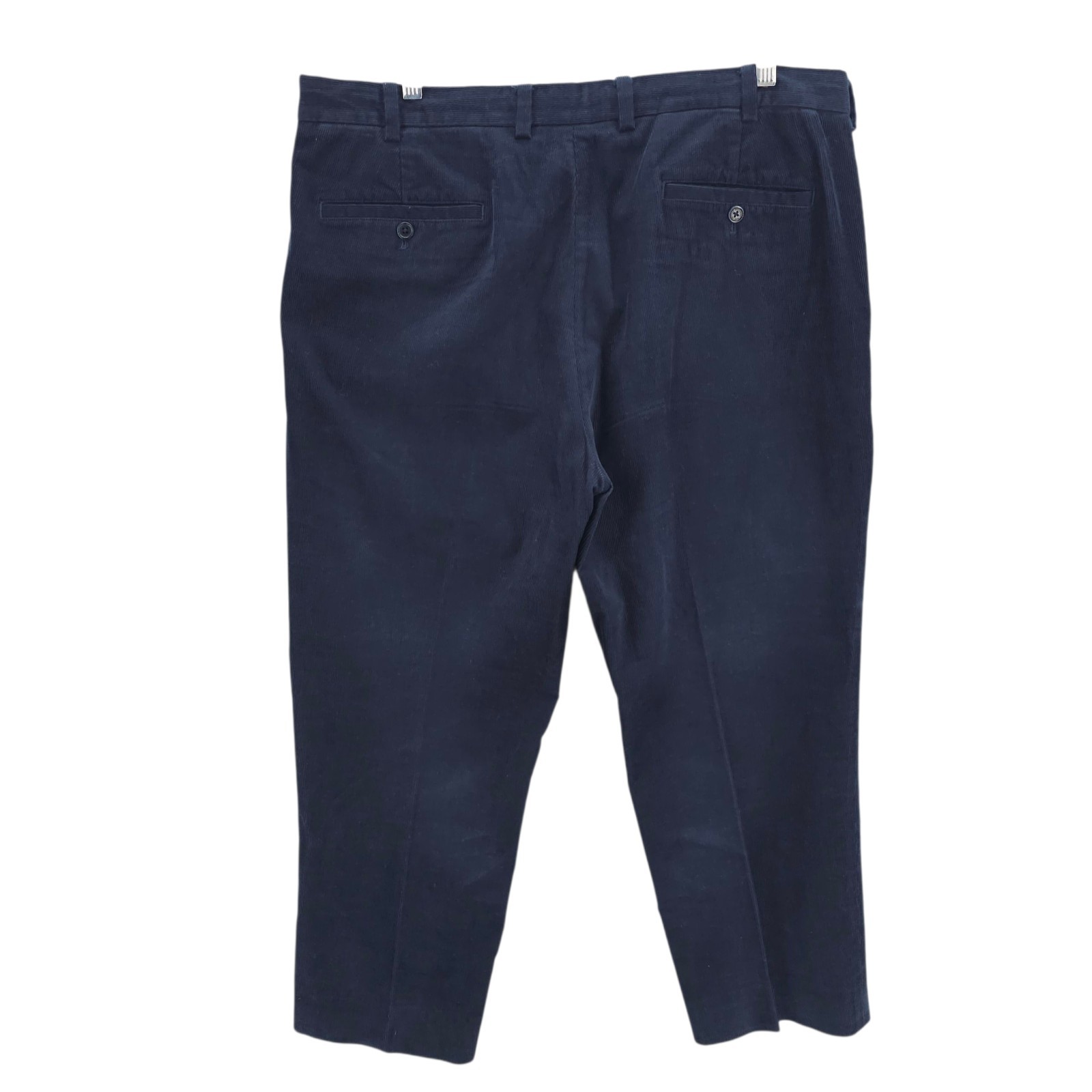 BROOKS BROTHERS Clark Corduroy Pants Navy Cotton Stretch W38 - HEMMED 26" Inseam thumbnail 5