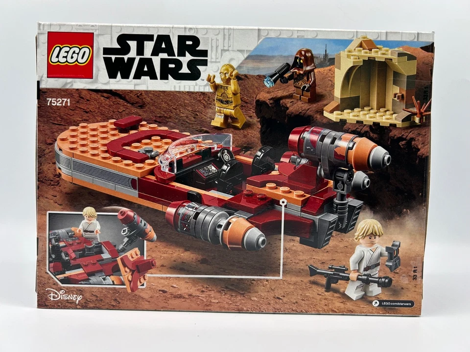 Lego Star Wars 75271 Luke Skywalker's Landspeeder NIB - Image 2 of 2