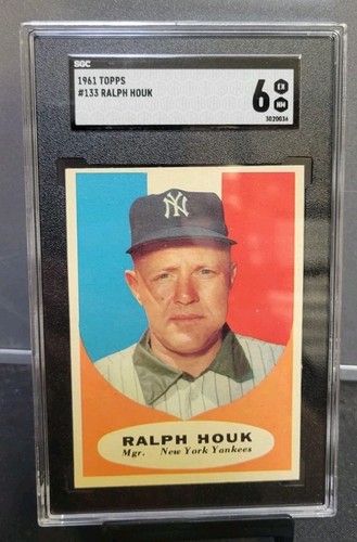1961 Topps Ralph Houk #133 card