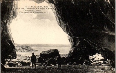 29 POINTE DU RAZ - alte Postkarte [01461DTZ]