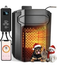 Dog House Heater with Thermostat  WiFi App Control 45  113 F 24H Tim...