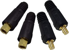 RIVERWELD TIG Welding Cable Panel Connector DKJ35-50 & EDKL35-50 315A 4pcs