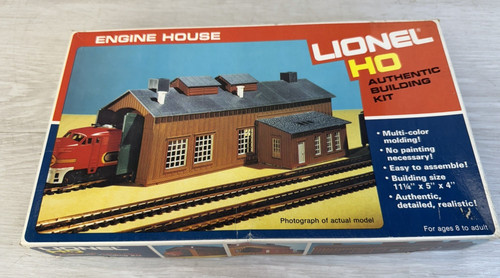Kit de construcción de casa de motor vintage Lionel escala HO 5-4553 nuevo sellado | Condition: New