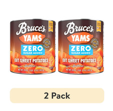  2 pack Bruce's Yams Cut Sweet Potatoes in Splenda, 29 oz., Can
