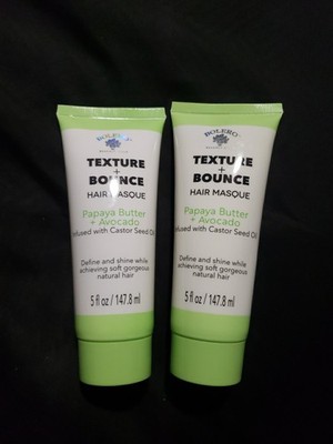 Bolero Texture & Bounce Hair Masque Papaya Butter & Avocado 5oz Exp 05/2024 x2