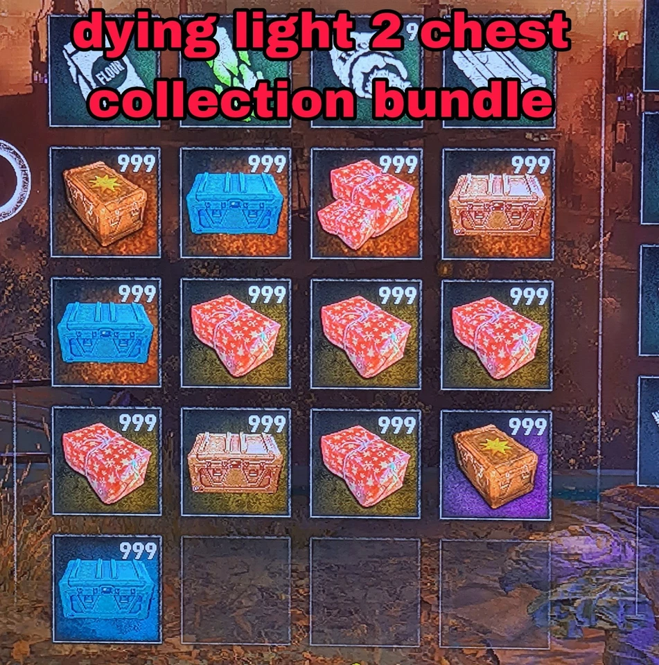 Dying Light 2 - in game Items Chest collection bundle!