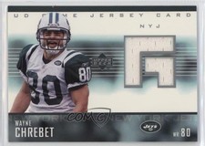 2003 Upper Deck UD Game Jersey Wayne Chrebet #GJ-WC 10k8