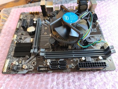 GigaByte H310M S2H 2.0 + Intel i5-9400 6-Kern CPU + Intel Cooler