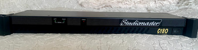 Studiomaster C180 Active Crossover   100 Hz Card Installed