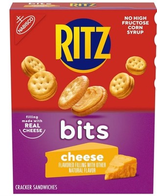 RITZ Bits Cheese Sandwich Crackers,8.8oz
