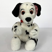 Vintage 90s Applause Disney 101 Dalmatians Lucky The Puppy Plush Sitting Dog 8"