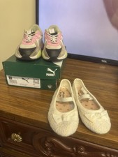 Puma 388204 01 Rs-x Bouquet Ac Inf Us Size 7c Little Girls Dress Shoes