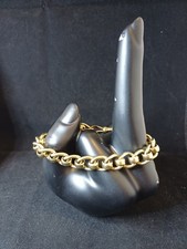 9ct Solid Gold 8.5' Bracelet, 46.4 g
