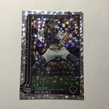 2025 Topps Series 1 - Drew Romo #296 Silver Cracked Foilboard (RC)