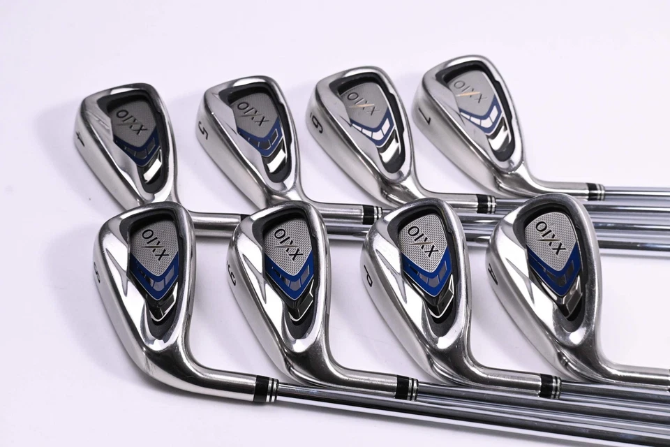Left Hand XXIO 9 Irons / 4-PW+AW / Regular Flex N.S.Pro 890GH D.S.T Shafts - Image 2 of 4