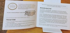 Heavy Barrel NES Manual Instructions Only Nintendo Very Good Condition 