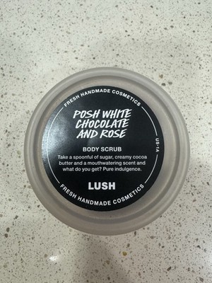 Lush Posh Chocolate/Posh White Choc & Rose Shower Gel  Travel Size NWT