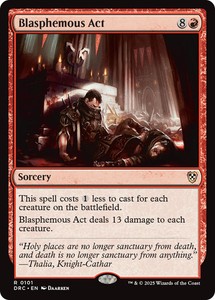 Blasphemous Act 101 Commander: Aetherdrift