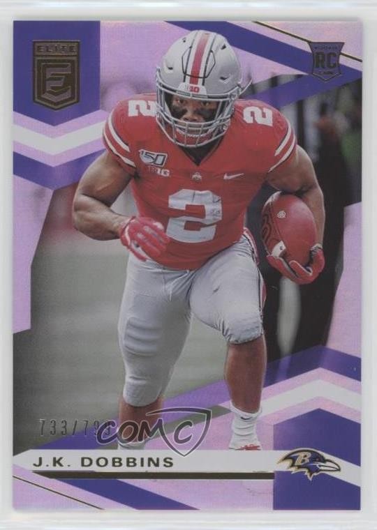 2020 Panini Donruss Elite Rookies 733/799 JK Dobbins #115 00m9