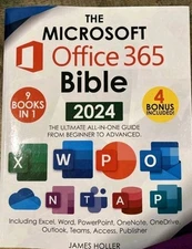 The Microsoft Office 365 Bible 2024, Ultimate All In One Guide, 9 Books In 1 New